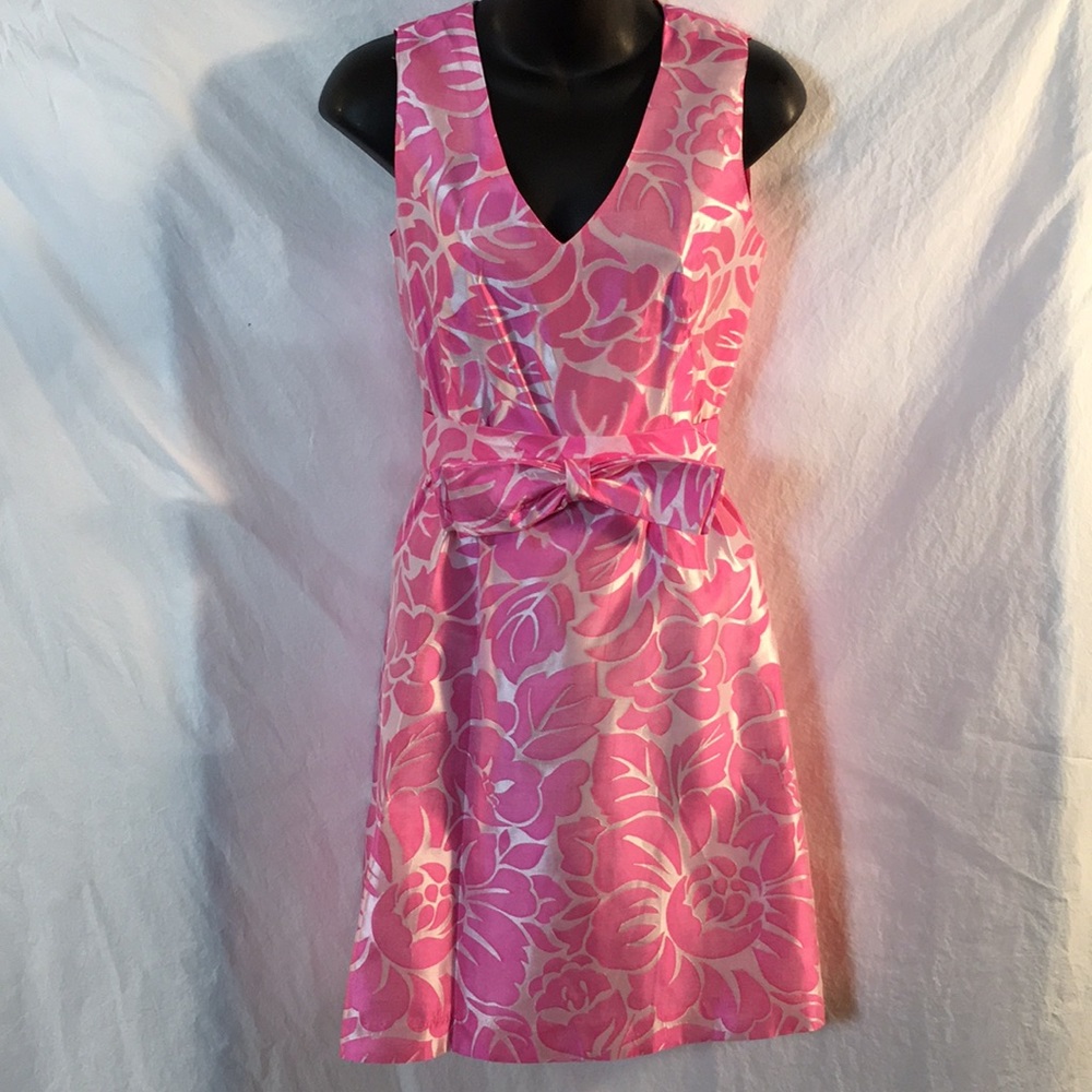 Virginia Taylor Floral Sheath Dress Size 2 NWT